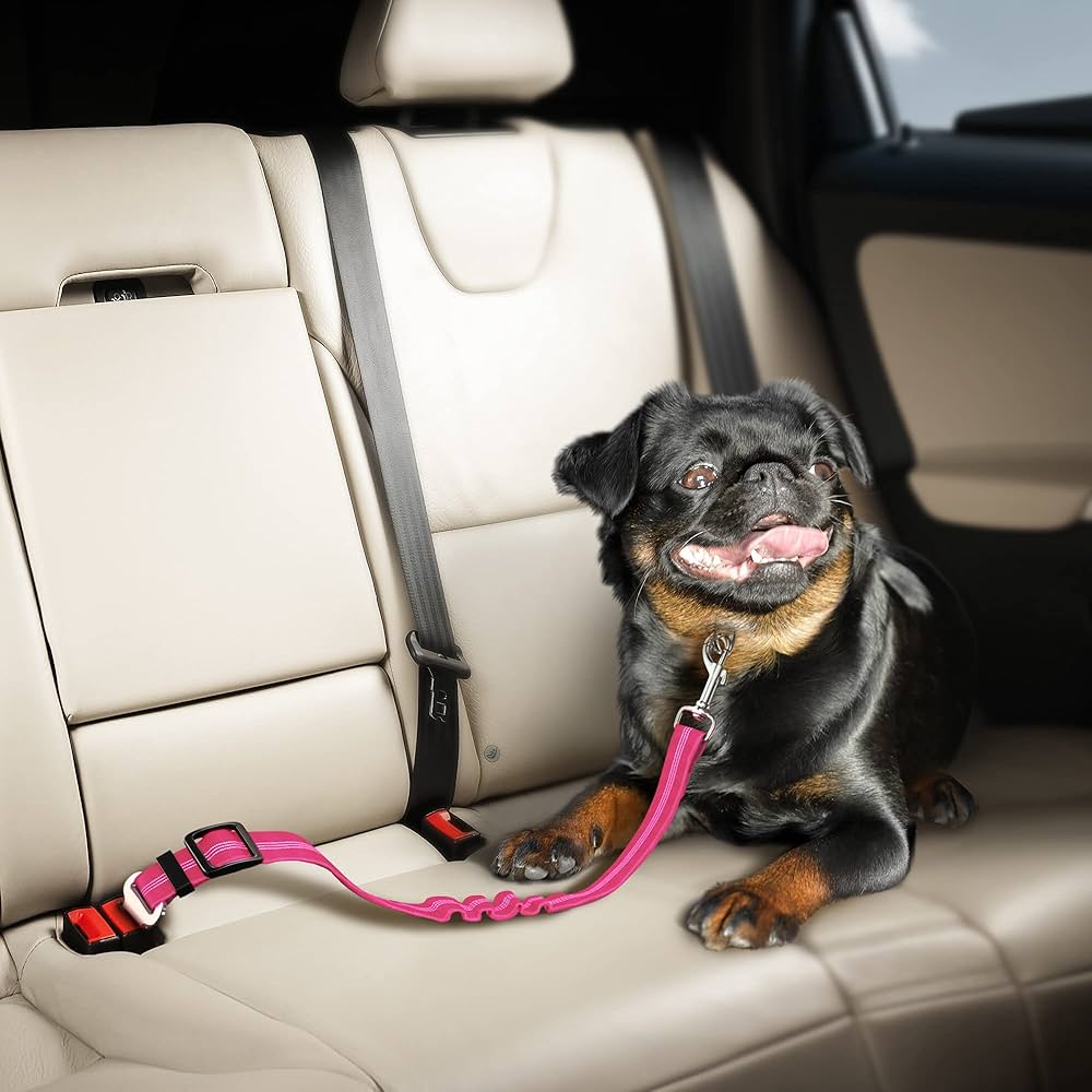 Dog Car Seat Belt Safety Protector Travel Pets